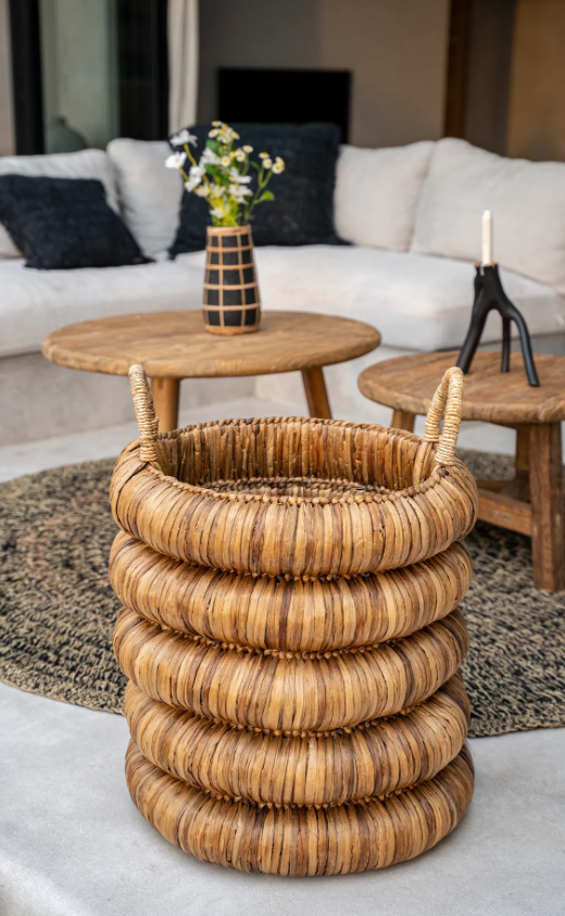 Bazar Bizar Mand | Chunky | Naturel | H65 x B44 cm
