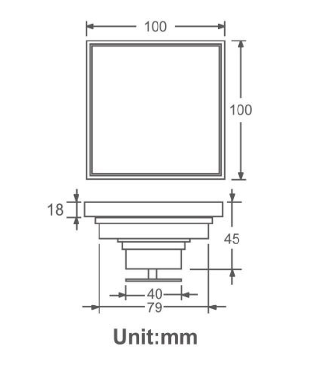 Rene Houtman Moderne Doucheput | Mat Zwart