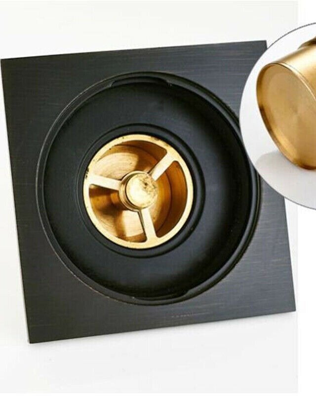 Rene Houtman Doucheput | Mat Zwart | 10x10 cm