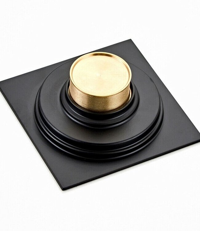 Rene Houtman Doucheput | Mat Zwart | 10x10 cm