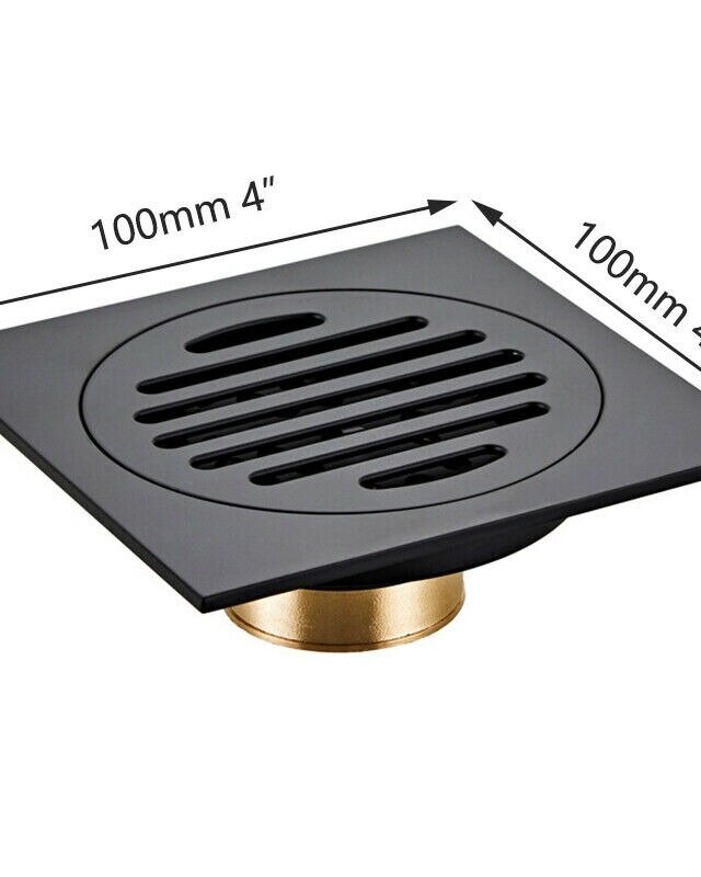 Rene Houtman Doucheput | Mat Zwart | 10x10 cm