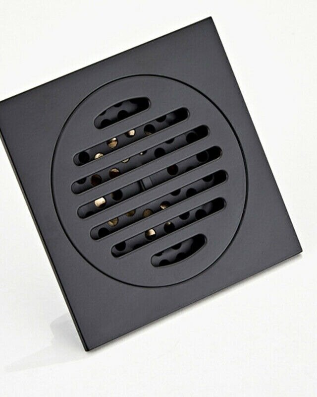 Rene Houtman Doucheput | Mat Zwart | 10x10 cm