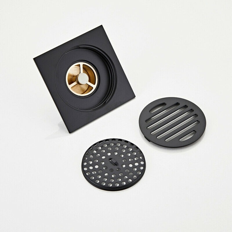 Rene Houtman Doucheput | Mat Zwart | 10x10 cm