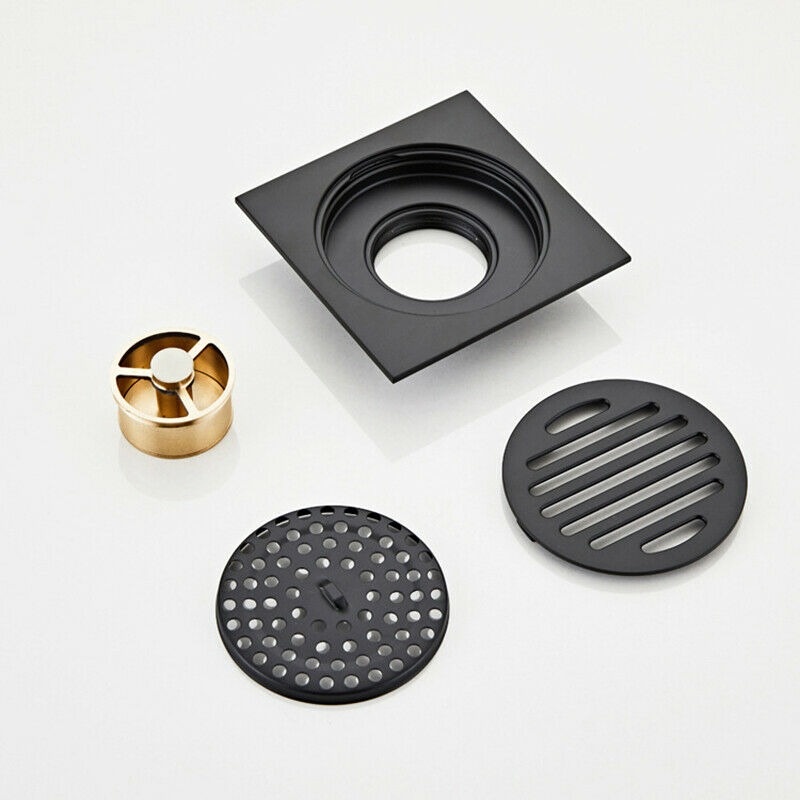 Rene Houtman Doucheput | Mat Zwart | 10x10 cm
