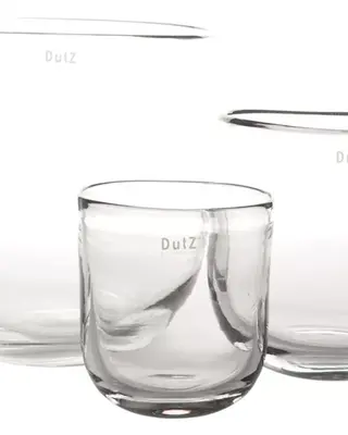 DutZ Pot | Ovaal helder | H16 x B11 x D15 cm