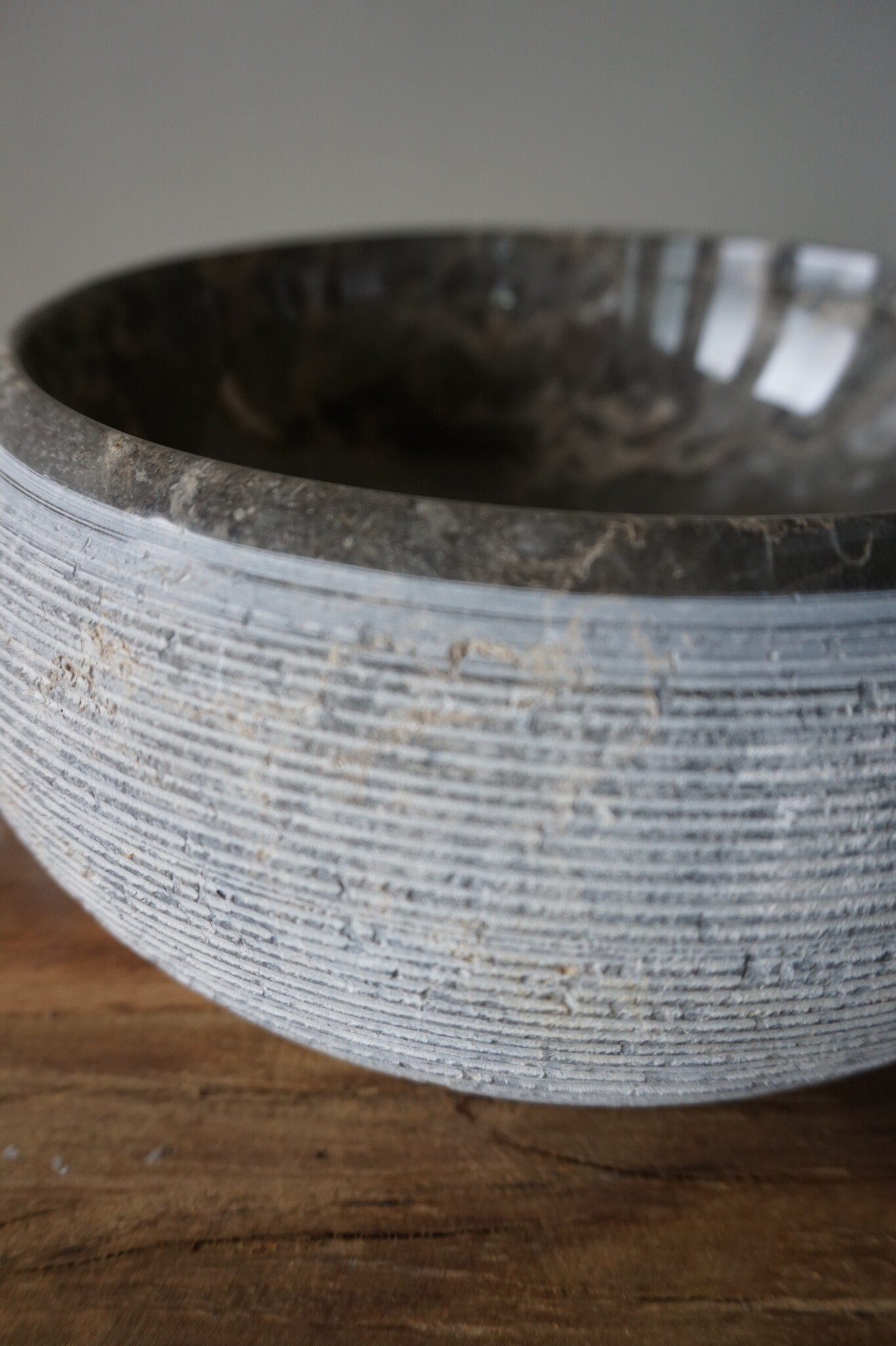 Loutro Bathroomware Waskom Natuursteen | Gefrijnd | 2 Maten