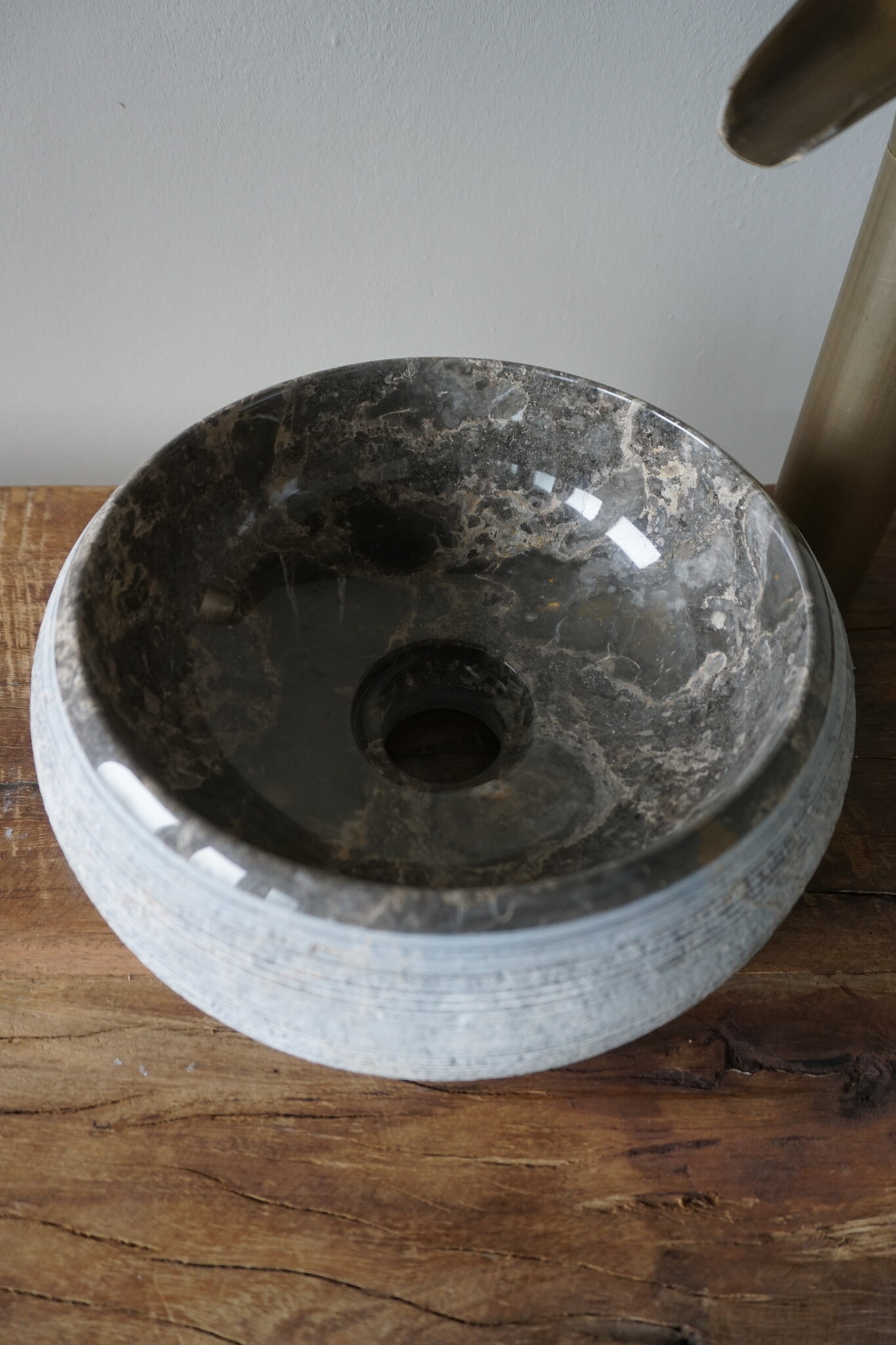 Loutro Bathroomware Waskom Natuursteen | Gefrijnd | 2 Maten