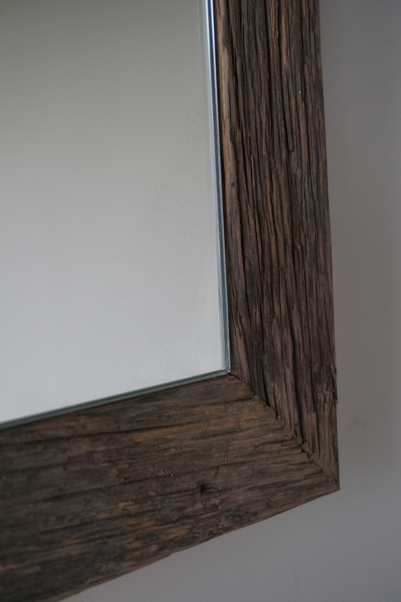 Rene Houtman Spiegel Eikenhout | Met Licht | H74 x B94 cm