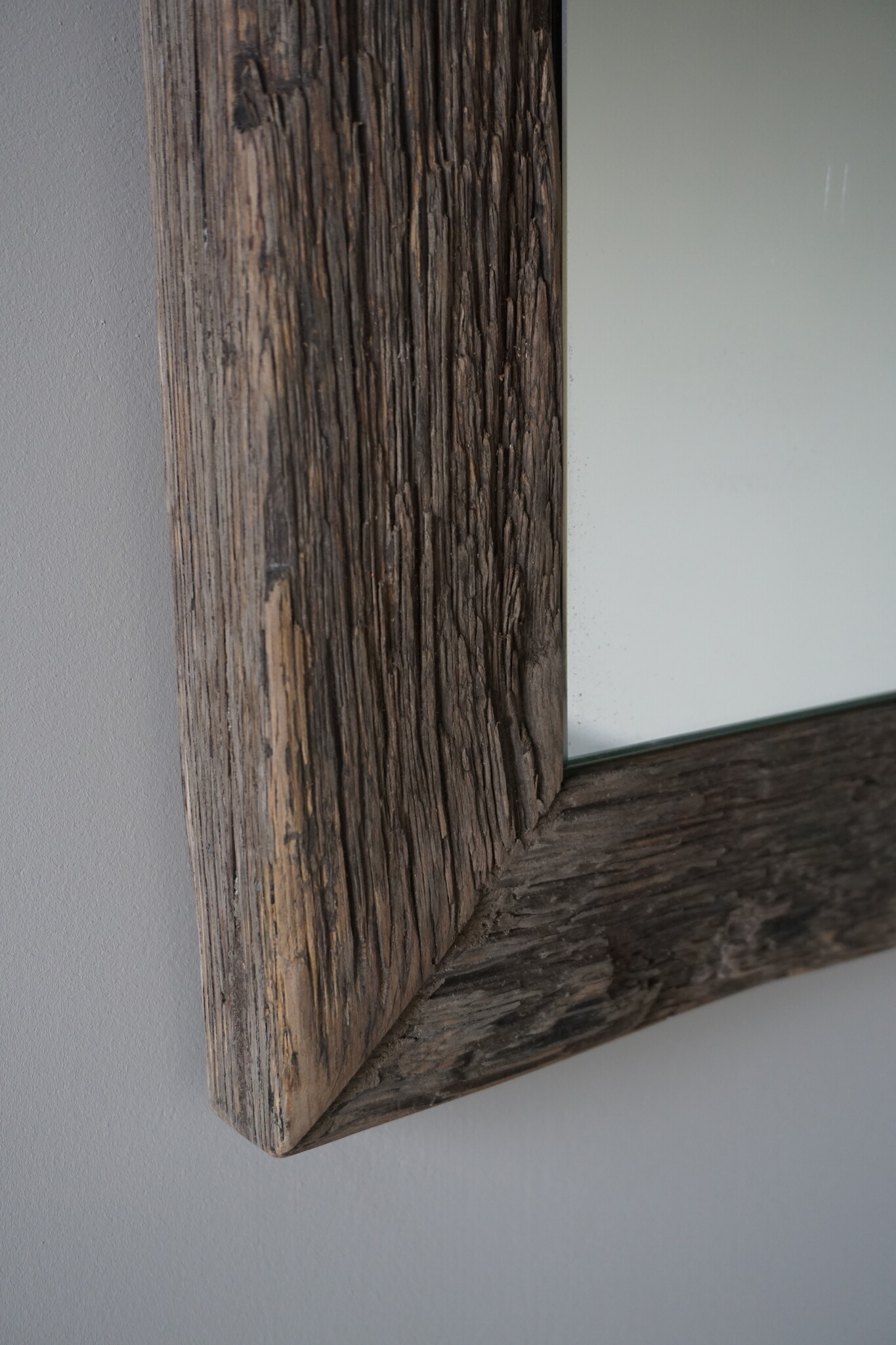 Rene Houtman Spiegel Eikenhout | Met Licht | H74 x B94 cm