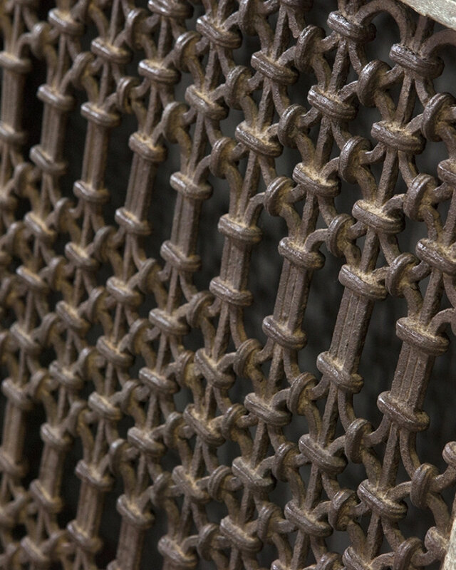 Be-Uniq Oude Metalen Deur In Kozijn | India | H191 x B142
