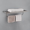 Handdoekrek met Muurbevestiging | Gun Metal