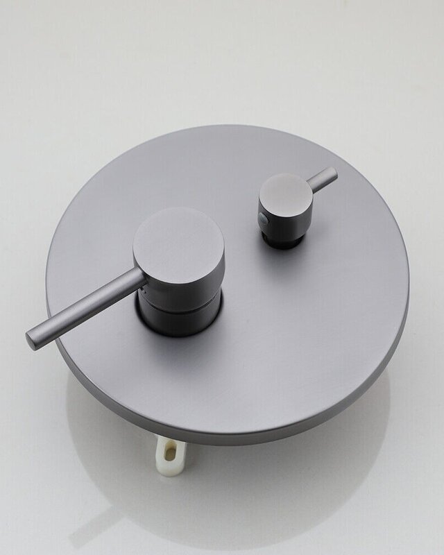 Rene Houtman Regendouche | Inbouw Set | Gun Metal