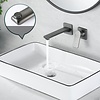 Inbouw Wandkraan | Gun Metal | Mengkraan