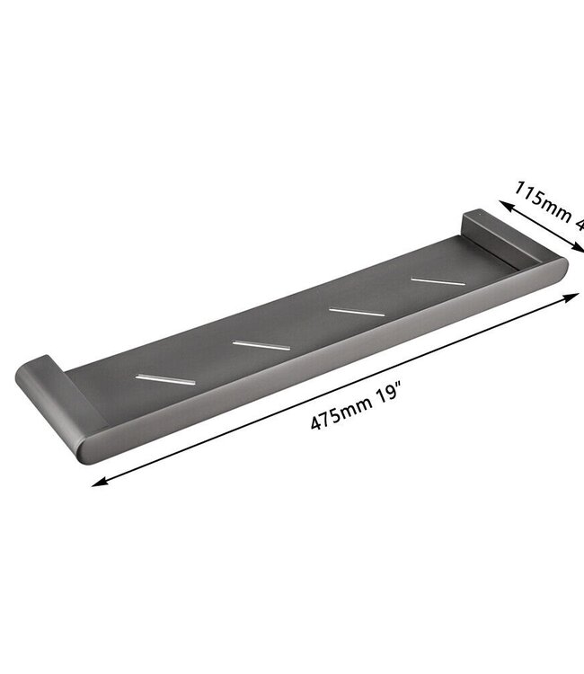 Rene Houtman Planchet | Badkamer / Toilet | Gun Metal