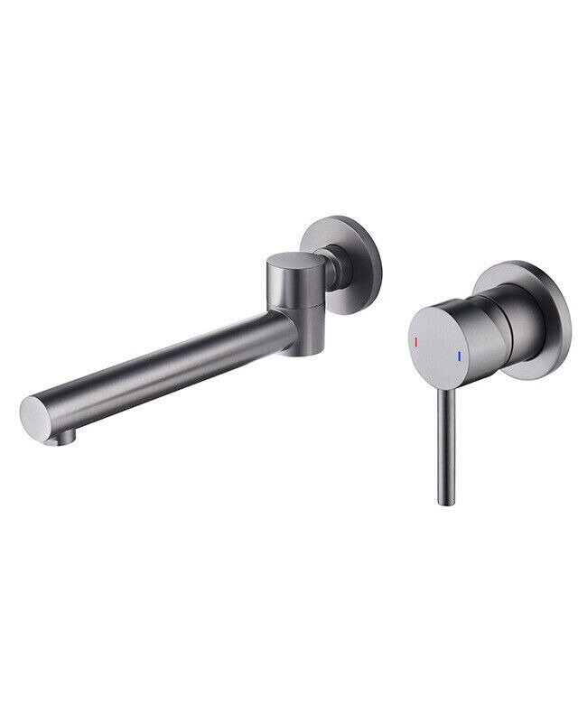 Rene Houtman Muurkraan | Zwenkbaar | Gun Metal