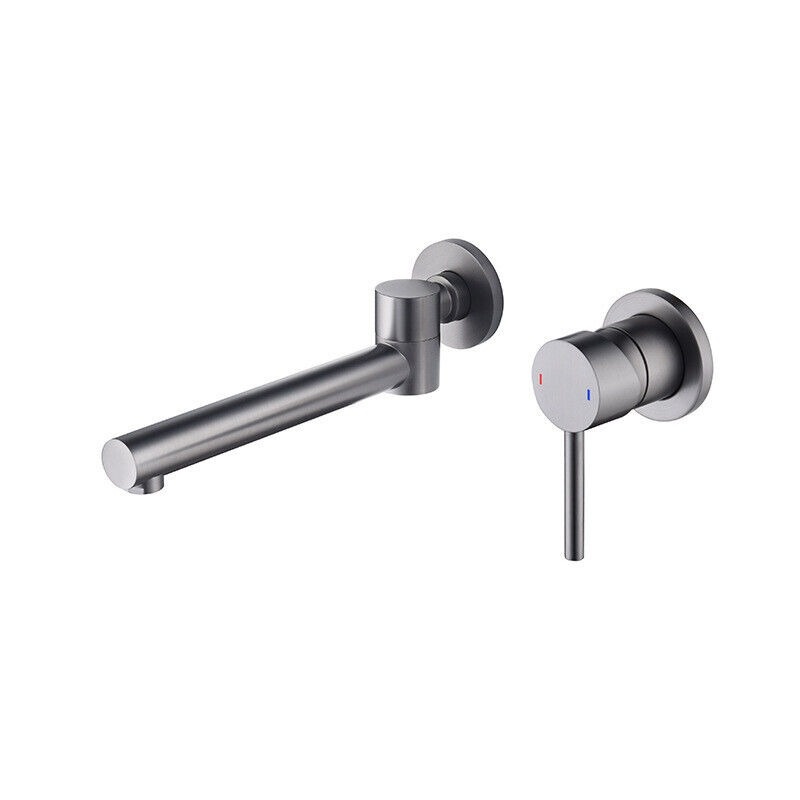 Rene Houtman Muurkraan | Zwenkbaar | Gun Metal