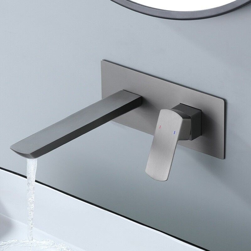 Rene Houtman Luxe Inbouwkraan | Gun Metal | Mengkraan