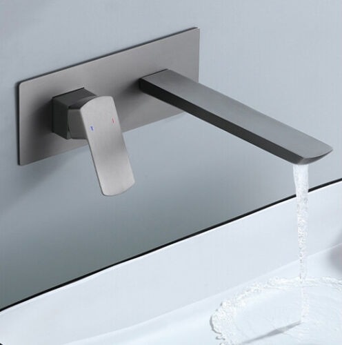 Rene Houtman Luxe Inbouwkraan | Gun Metal | Mengkraan