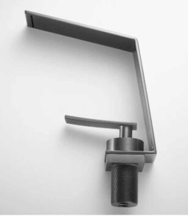 Rene Houtman Moderne Wastafelkraan | Gun Metal