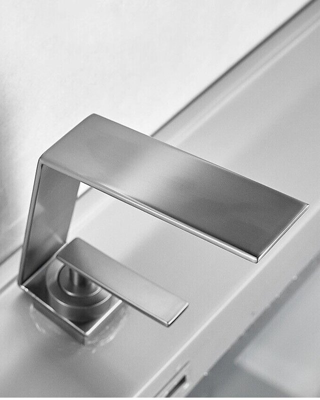 Rene Houtman Moderne Wastafelkraan | Gun Metal
