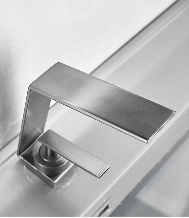 Rene Houtman Moderne Wastafelkraan | Gun Metal