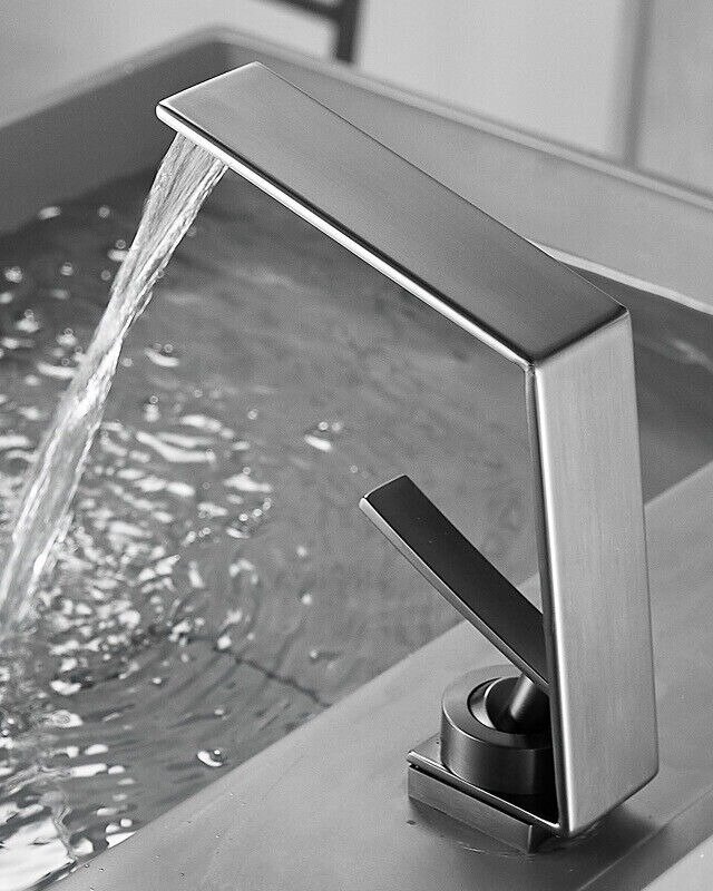 Rene Houtman Moderne Wastafelkraan | Gun Metal