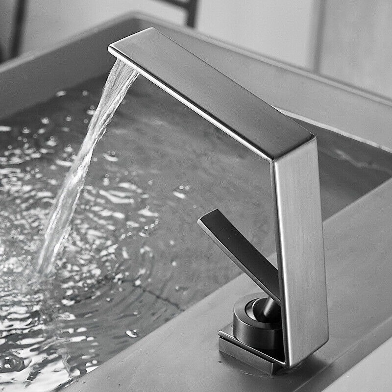 Rene Houtman Moderne Wastafelkraan | Gun Metal