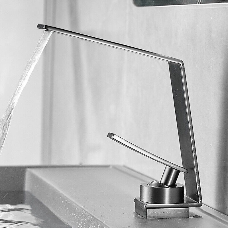 Rene Houtman Moderne Wastafelkraan | Gun Metal