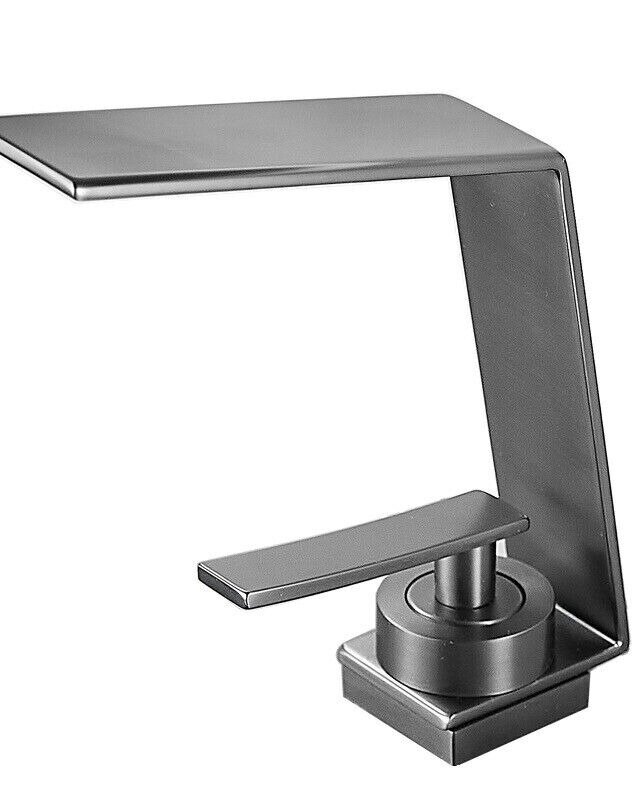 Rene Houtman Moderne Wastafelkraan | Gun Metal