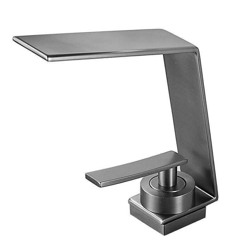 Rene Houtman Moderne Wastafelkraan | Gun Metal