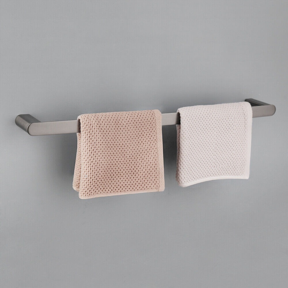 Rene Houtman Handdoek Beugel | Gun Metal | B60 cm