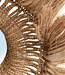 Bazar Bizar Spiegel | Abaca Solomon | Naturel | Ø 85 cm