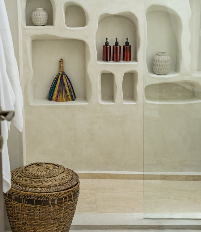 Bazar Bizar De Colonial Storage Mand | Naturel Bruin | 2 Maten