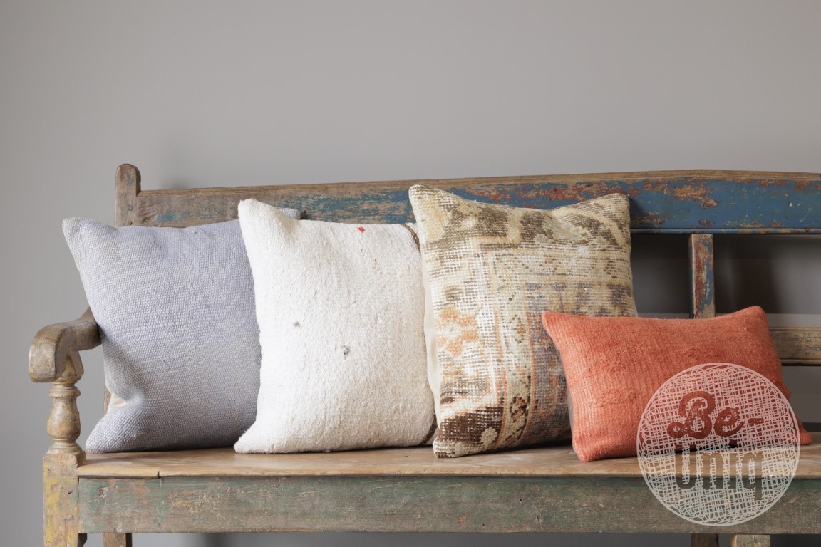 Be-Uniq Set Van 4 Kelimkussens | 3x50 en 1x30 cm