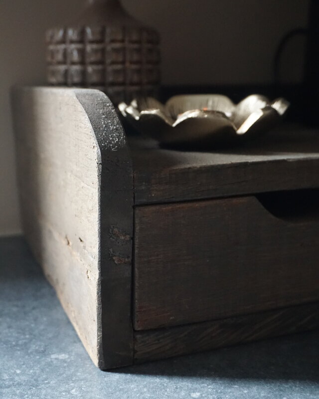 Rene Houtman Capsulehouder/Koffielade Oud Hout B45 x D30