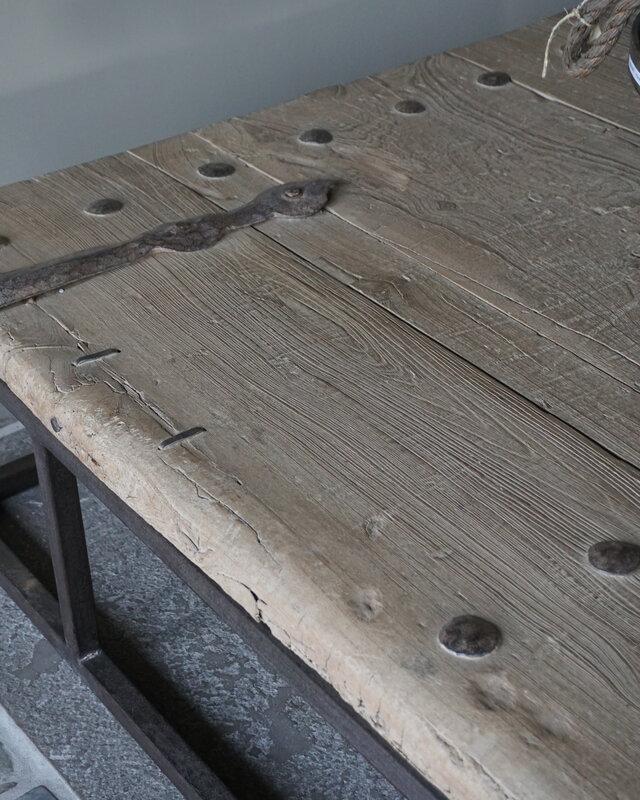 Rene Houtman Salontafel India Oude Deur L270 x B133 x H42