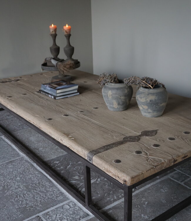 Rene Houtman Salontafel India Oude Deur L270 x B133 x H42