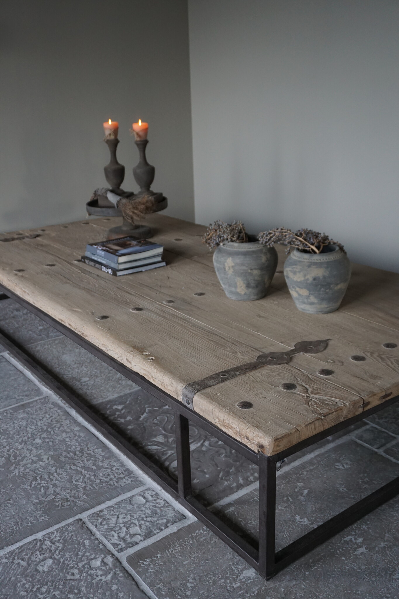 Rene Houtman Salontafel India Oude Deur L270 x B133 x H42