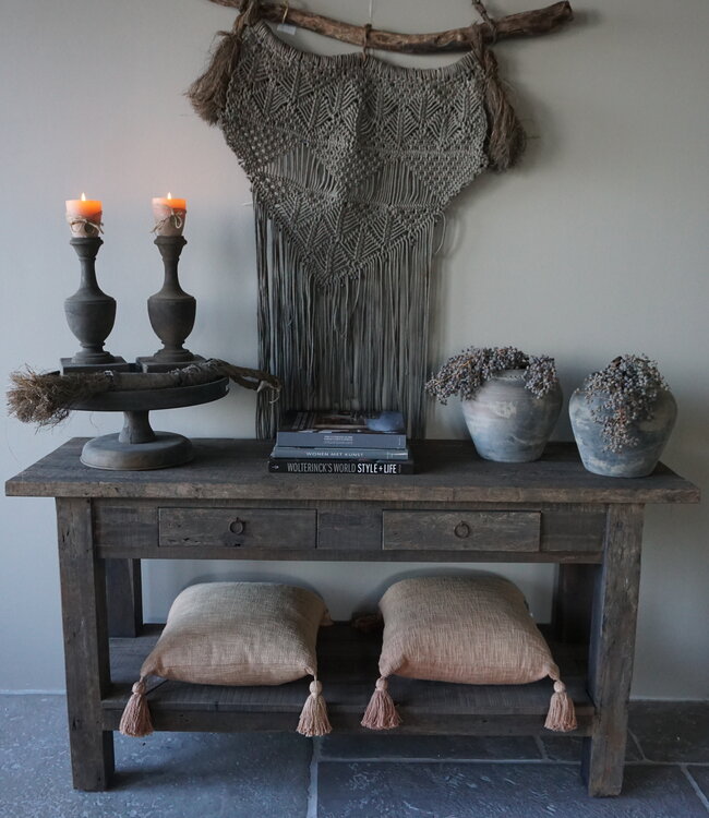 Rene Houtman Sidetable Driftwood 2-Lades B150 x D46 x H77 Cm