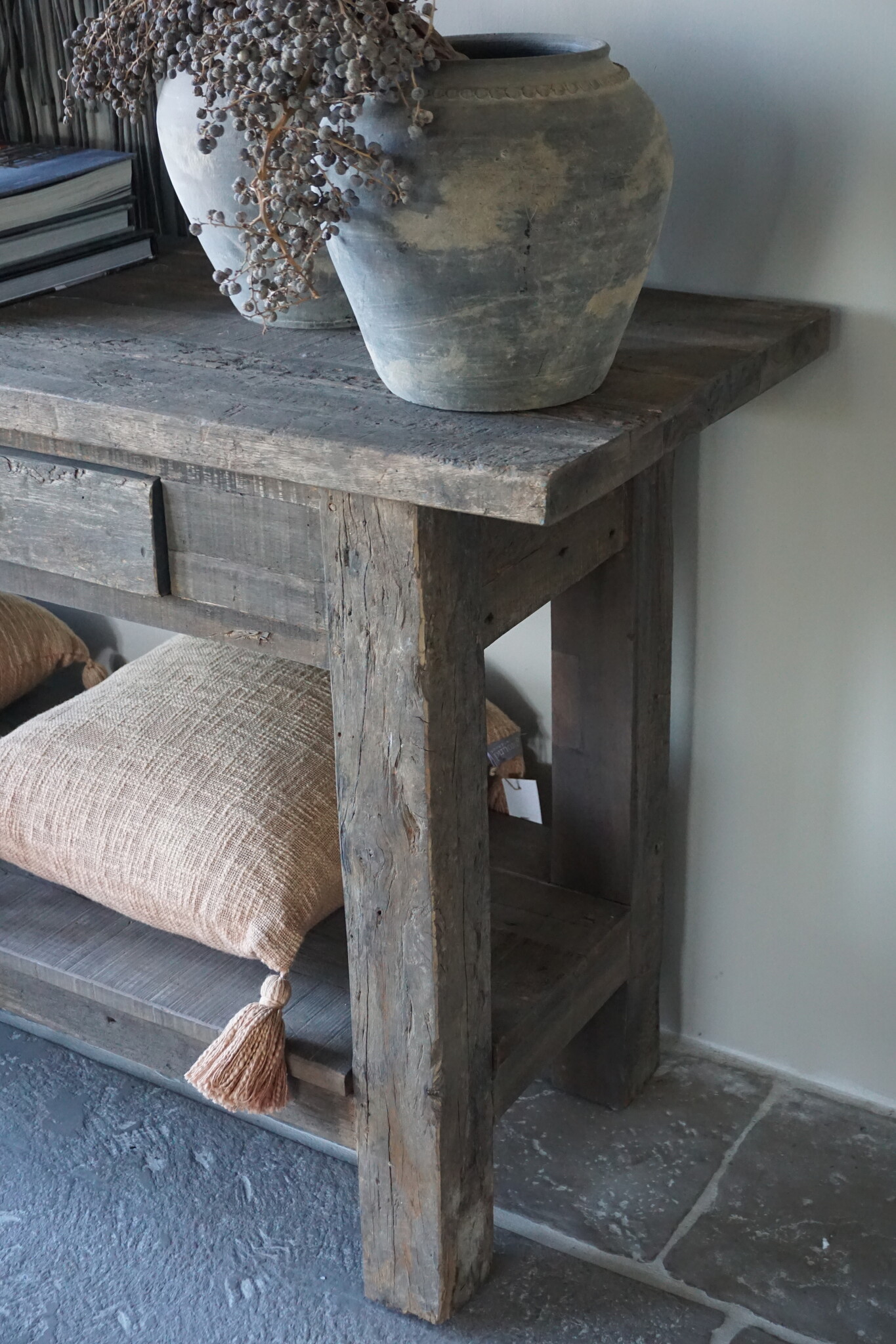 Rene Houtman Sidetable Driftwood 2-Lades B150 x D46 x H77 Cm