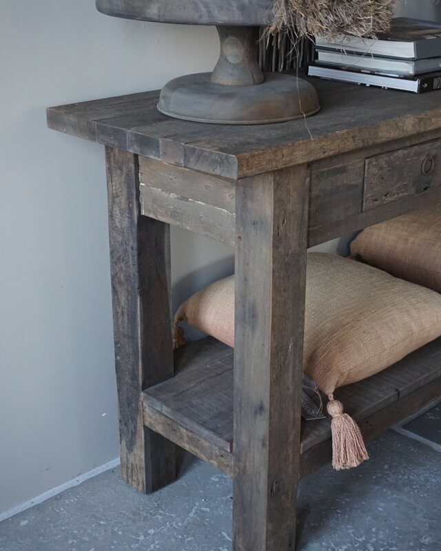 Rene Houtman Sidetable Driftwood 2-Lades B150 x D46 x H77 Cm