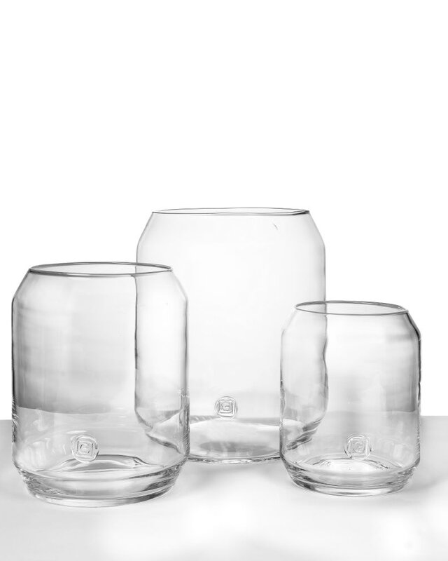 Gommaire Windlicht Hurricane - Large - Clear  Ø35 X H43 CM