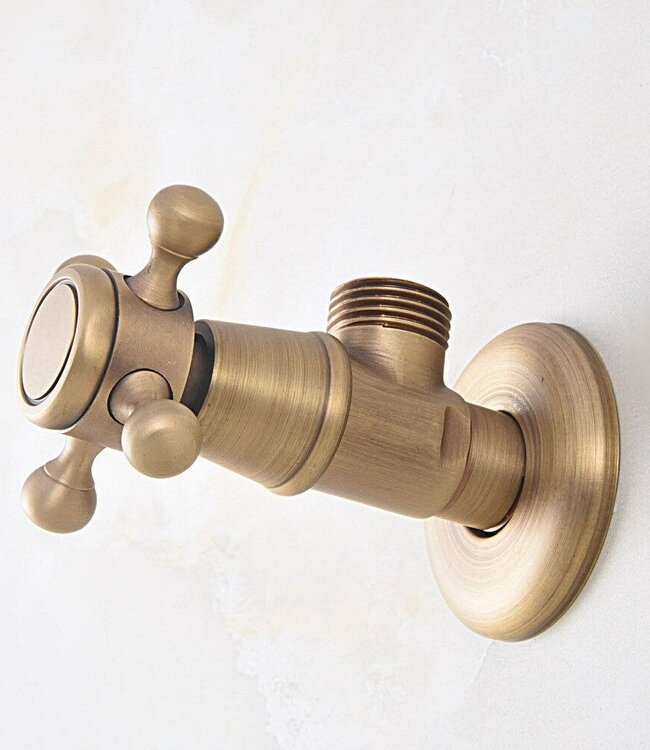 Rene Houtman Hoekstopkraan brons