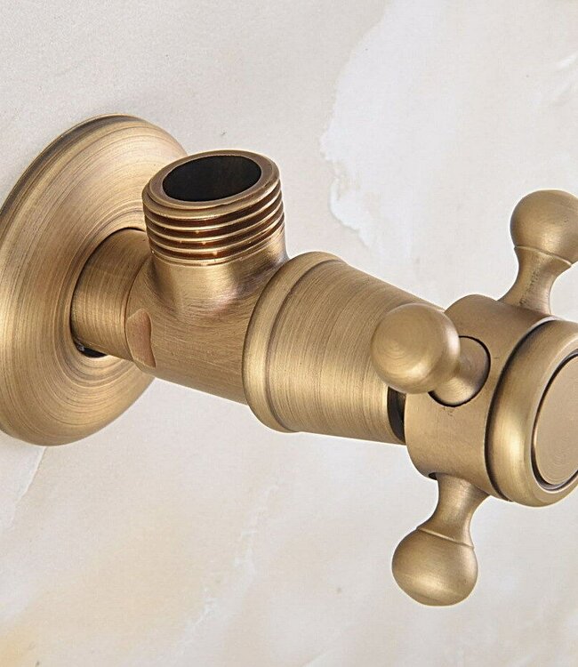 Rene Houtman Hoekstopkraan brons