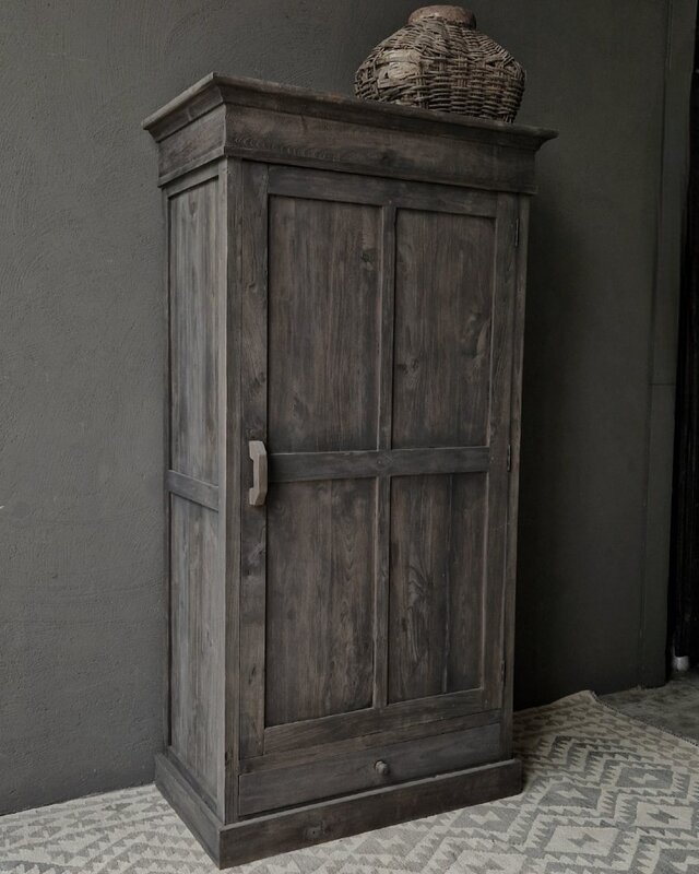 Luksa Home Collection Landelijke Kledingkast Ella H190xB90xD50 Cm
