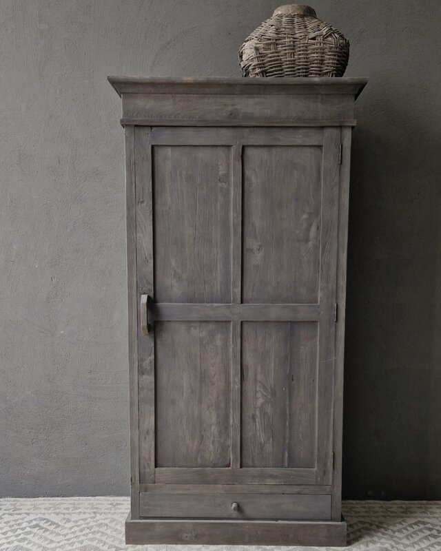 Luksa Home Collection Landelijke Kledingkast Ella H190xB90xD50 Cm