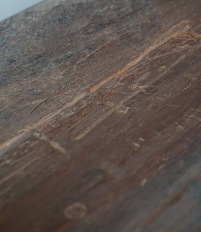 Rene Houtman Sidetable | Oud Hout | 3 Lades | H91,5 x B121 x D40 cm