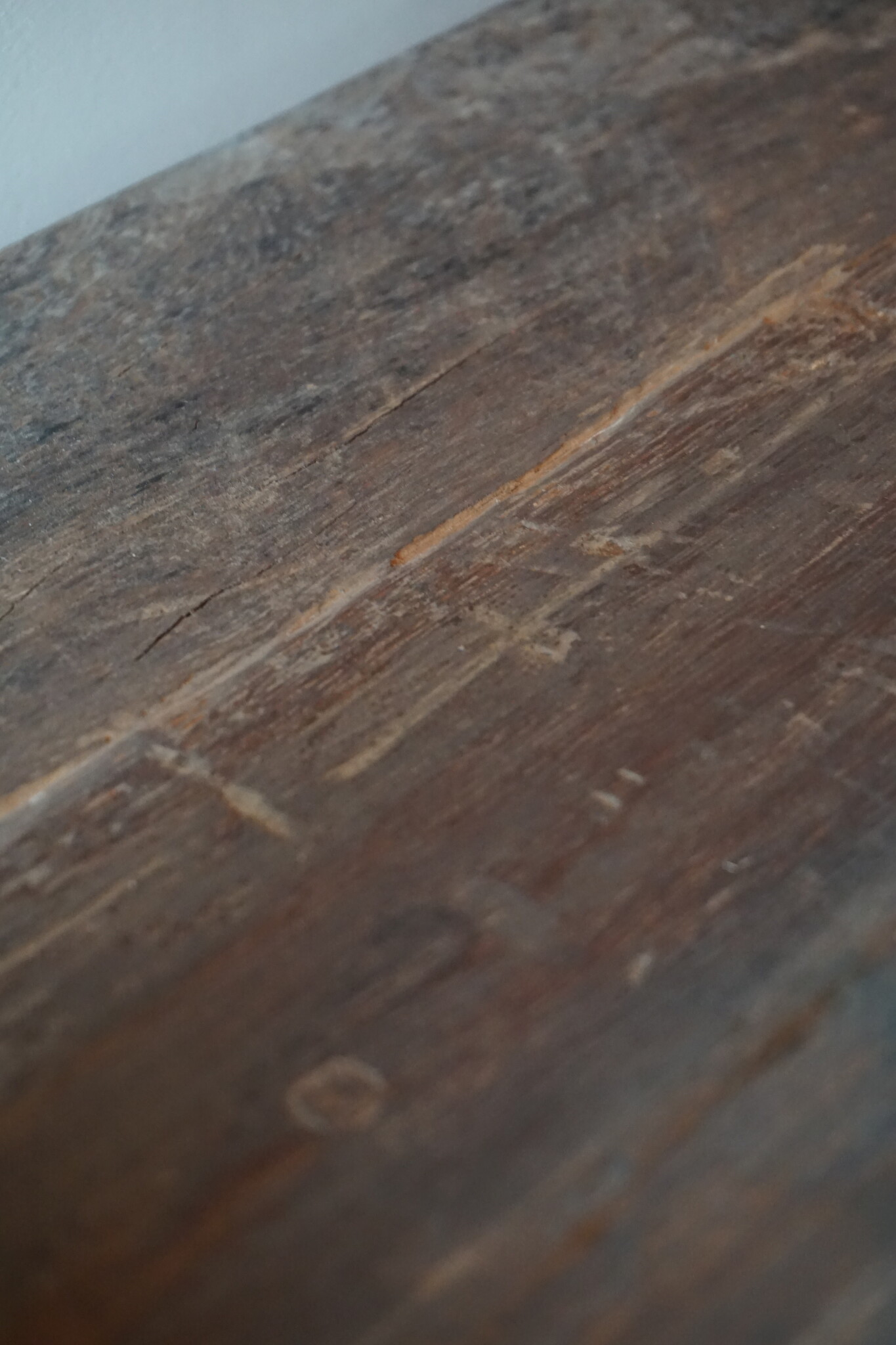 Rene Houtman Sidetable | Oud Hout | 3 Lades | H91,5 x B121 x D40 cm