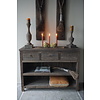 Sidetable | Oud Hout | 3 Lades | H91,5 x B121 x D40 cm