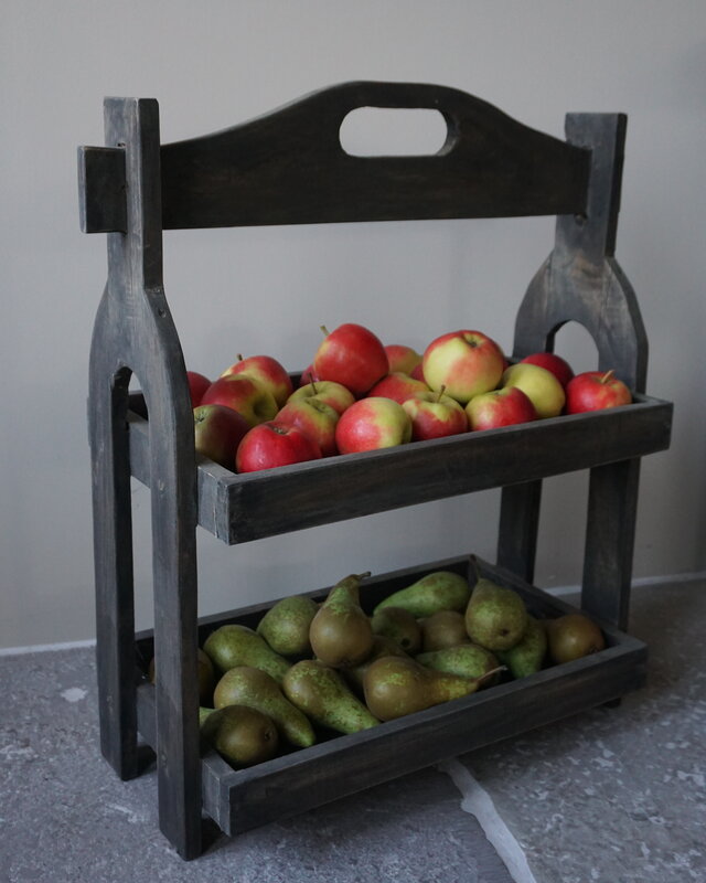 Rene Houtman Etagère Met Greep | Hoog | H65,5 x B54 x D30 cm